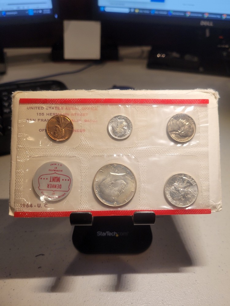 1964-P&D US Mint Uncirculated Set