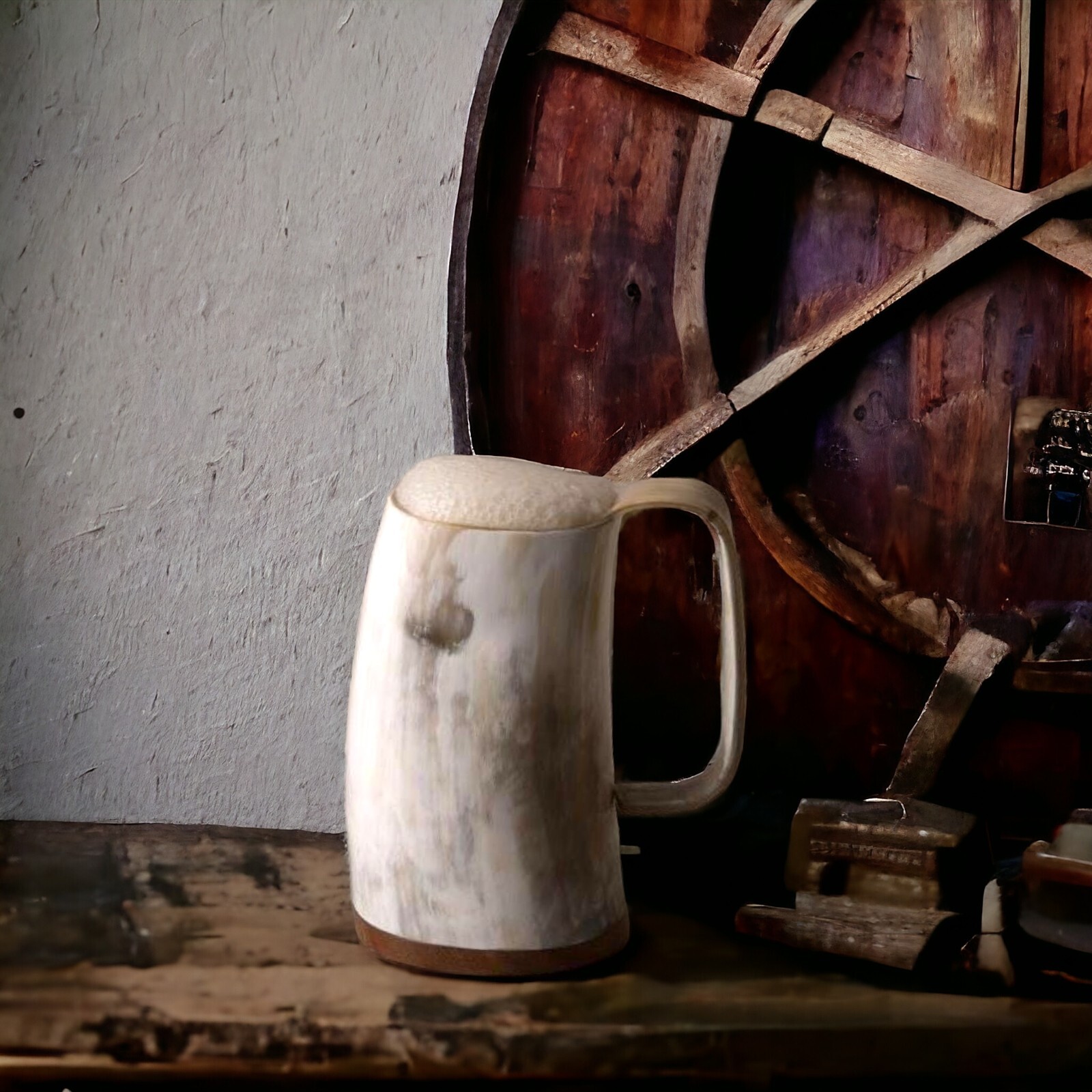 Game of thrones Real Horn Mug Beer wine Tankard Viking Drinking Cup with Handle