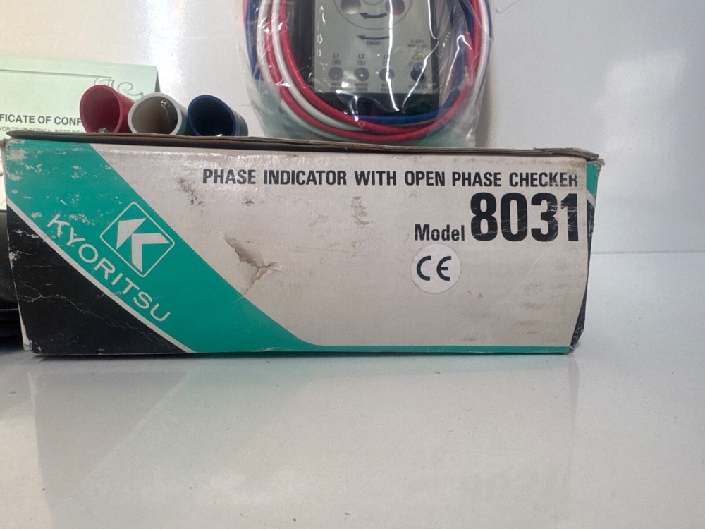 KYORITSU 8031 Phase Indicator with Open Phase Checker