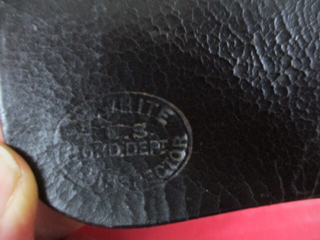 Civil War Union 1855 Rifleman's Leather Cartridge Box w/Tin Inserts - Original 3