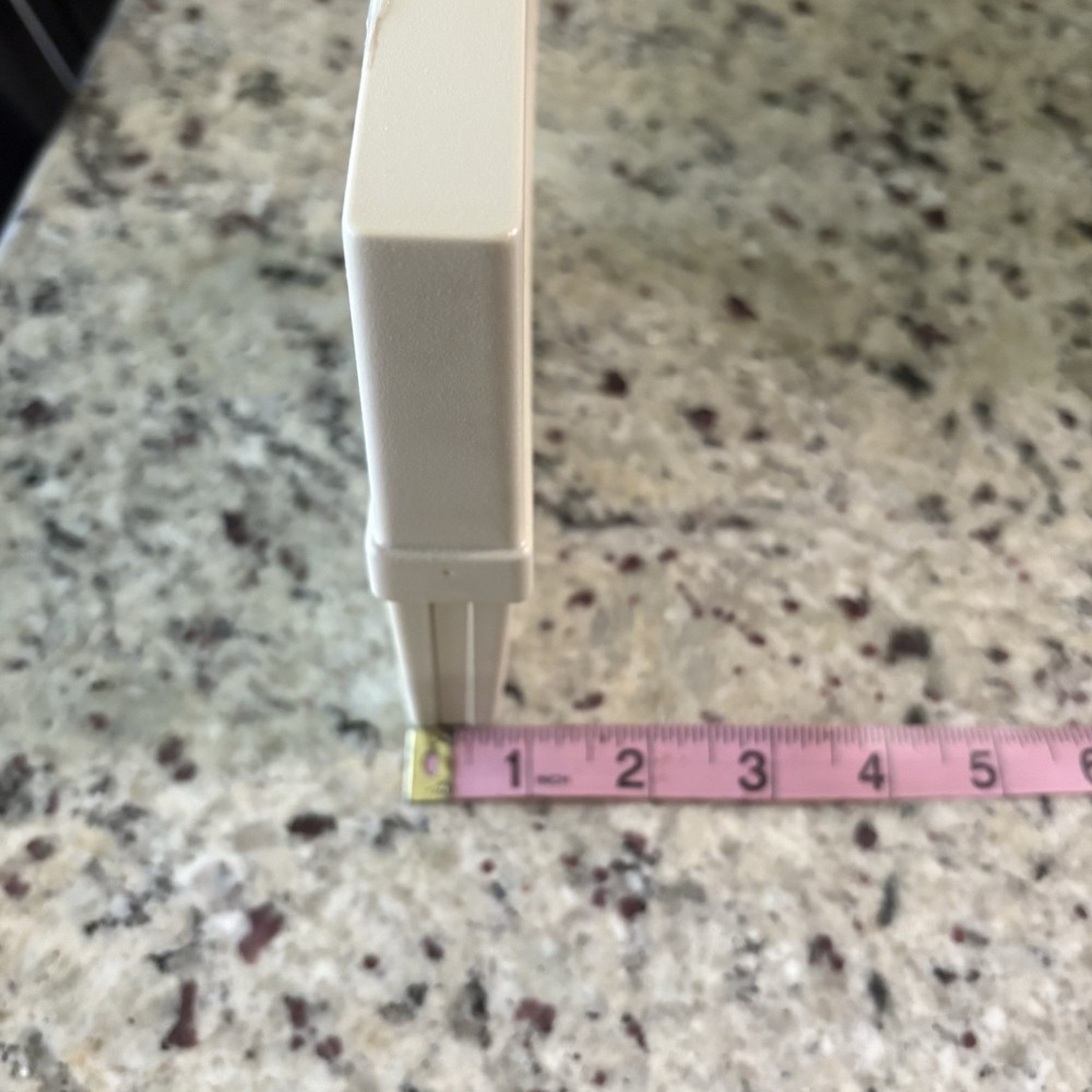 Tandy Plastic Floppy Disk Case Preowned With Slight Melt Mark