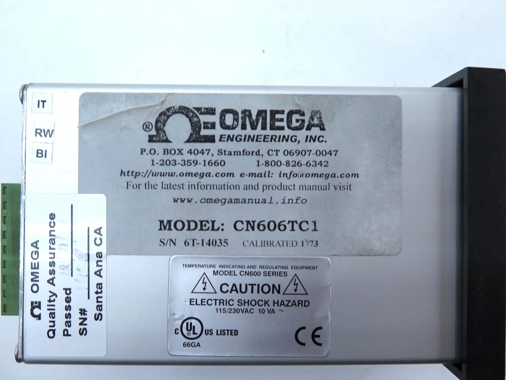 Omega Engineering Inc. CN606TC1 Themocouple Input Scanner
