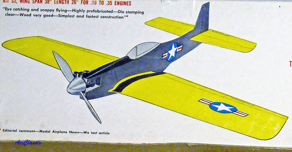 Sterling Models Plans: F-51 Mustang (1952)