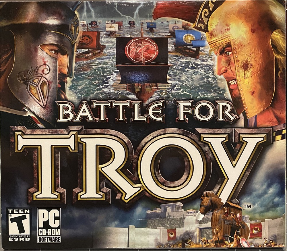BATTLE FOR TROY, PC Windows 98, ME, XP, NEW