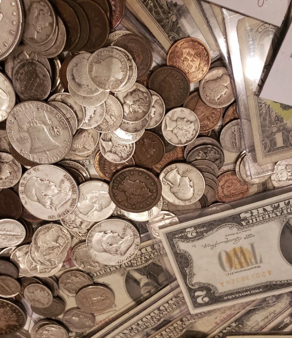 ESTATE SALE SILVER & GOLD LOT! Coins, Rounds, Rolls, Slabs & Bills! Max Value!