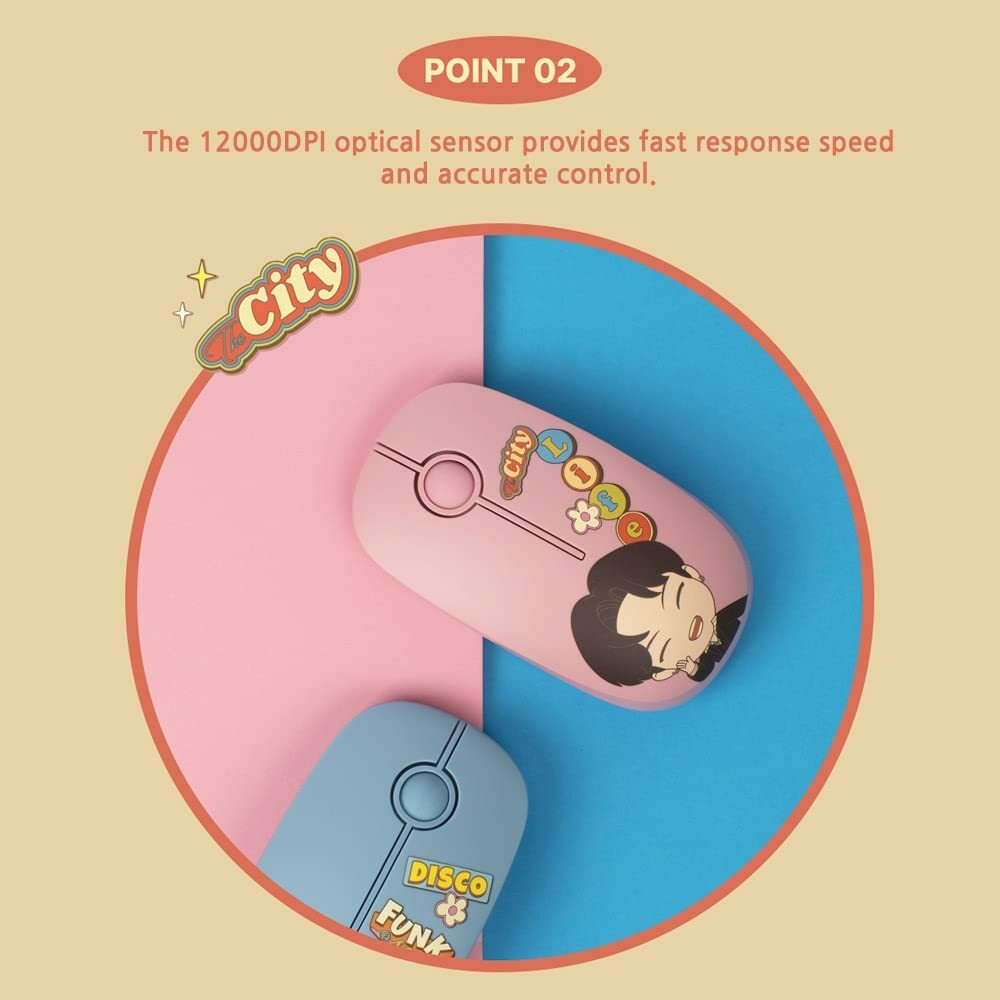 [US seller] BTS TinyTAN Dynamite Official BTS Wireless Mouse