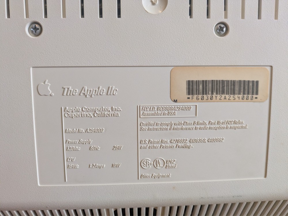 Apple IIc Computer System w/ ImageWriter II Printer, Drives, Manuals, Tested