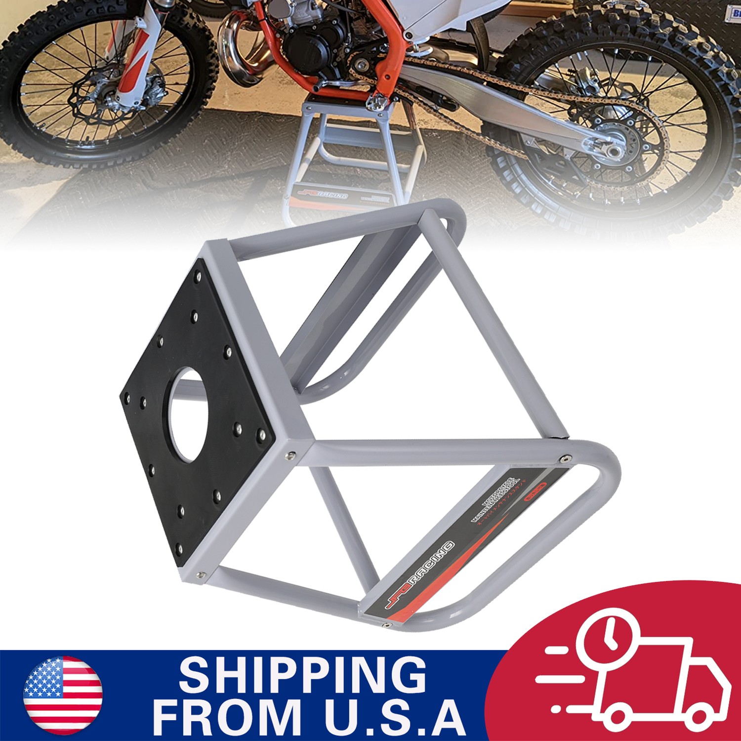 Motorcycle Panel Stand Removable Oil Pan Repairing Dirt Bike Stand Tool 1000Lbs