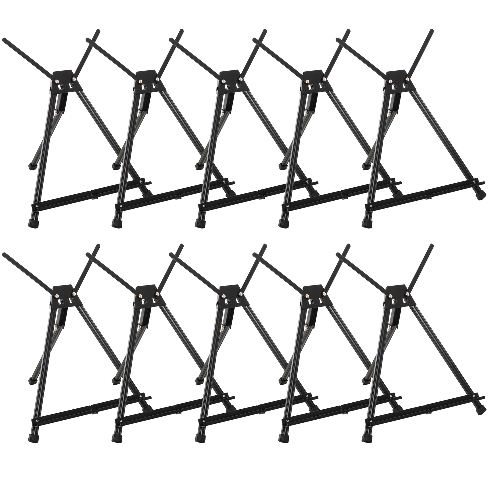US Art Supply 19" Tall Aluminum Tripod Tabletop Artist Display Easel 10-Easels