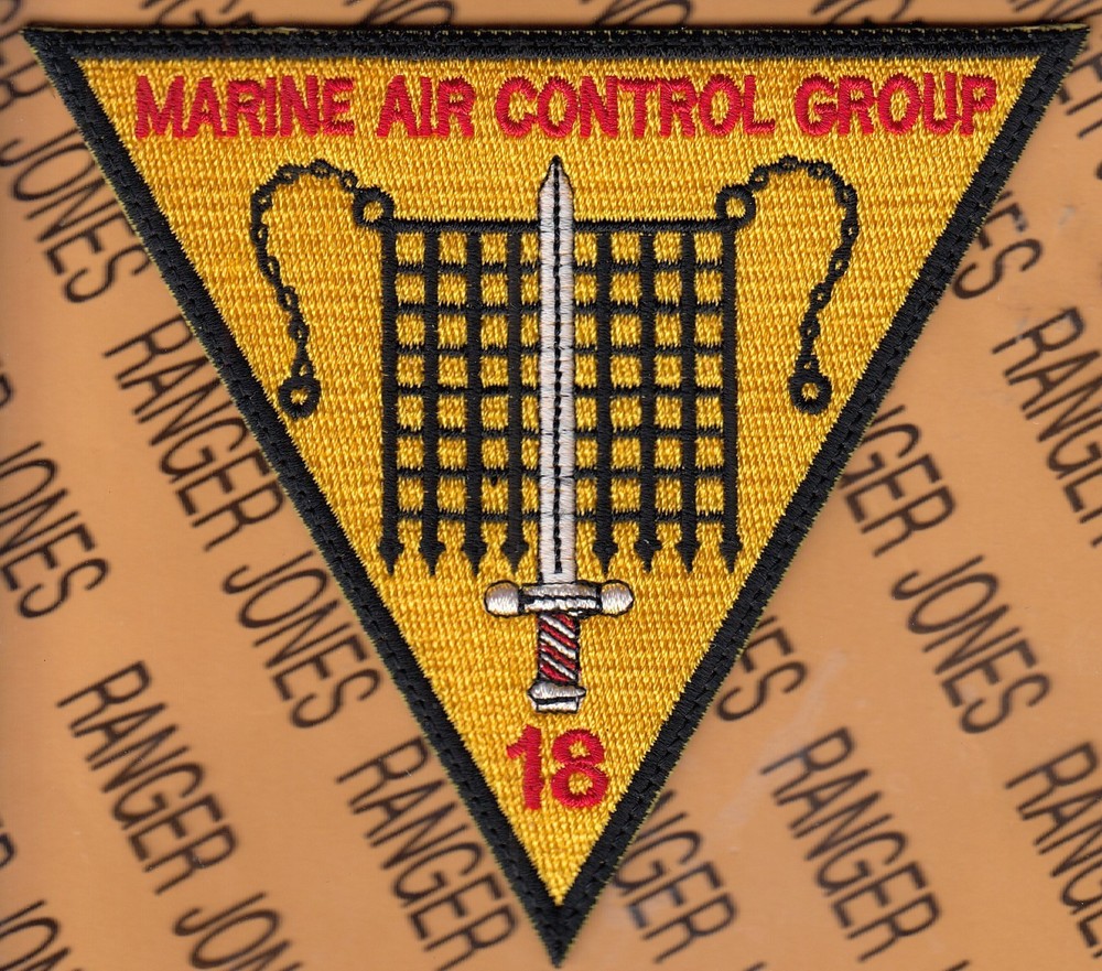 USMC Marine Corps Air Control Group MACG 18 ~4" patch c/e
