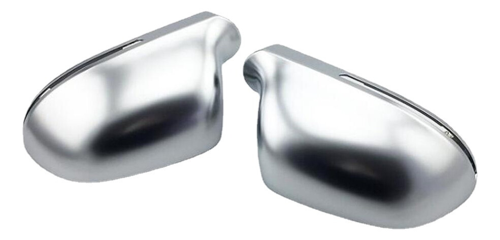 Auto Protective Cover Matte Chrome Mirror Cover1 Pair Audi