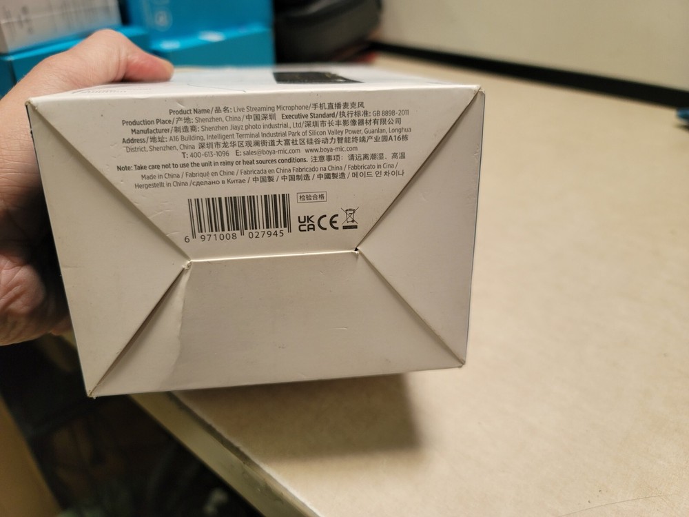 Boya Live Streaming Microphone BY-EM20 NOB