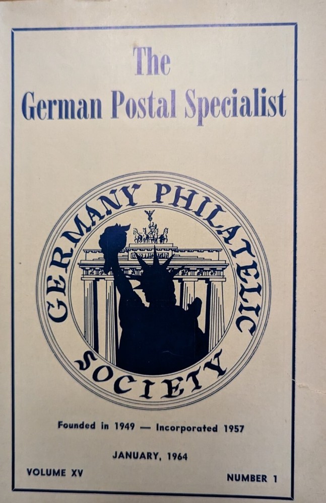 7 Vintage Issues 1964 German Post Specialist Newsletters POW Camps Himmler Stamp