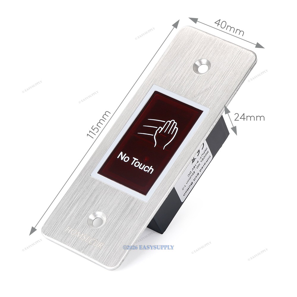 HOMSECUR Weatherproof WIFI RFID Access Control Set Lock APP Unlock