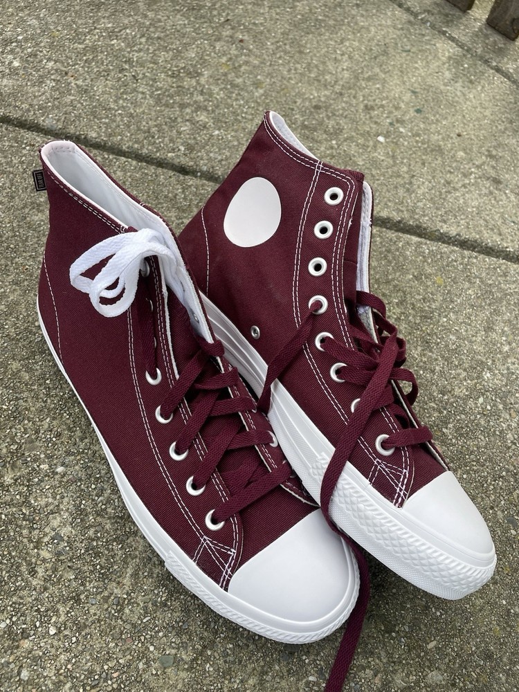 Converse CONS CTAS-pro Mid Cherry Size 9.5 Skateboarding Shoes