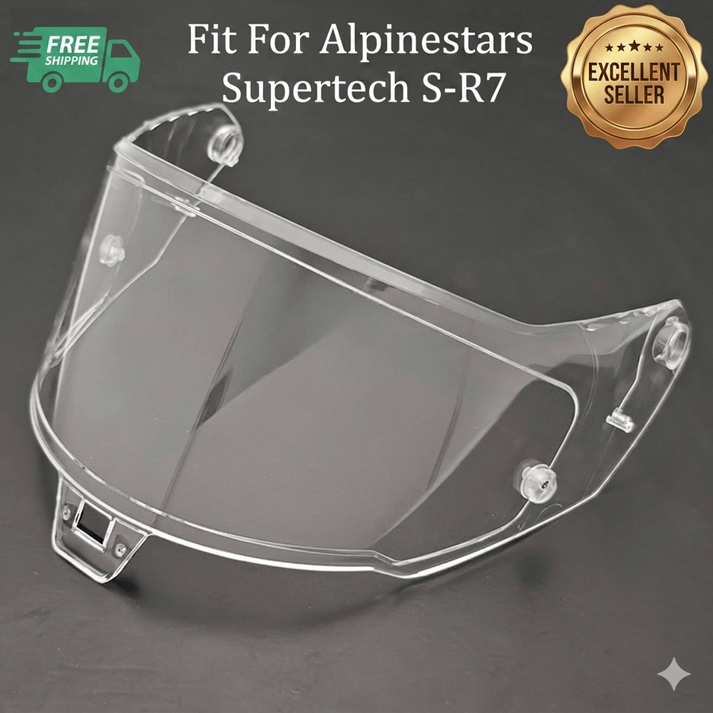 Replacement Face Shield for Alpinestars S-R7 Supertech Helmet Visor