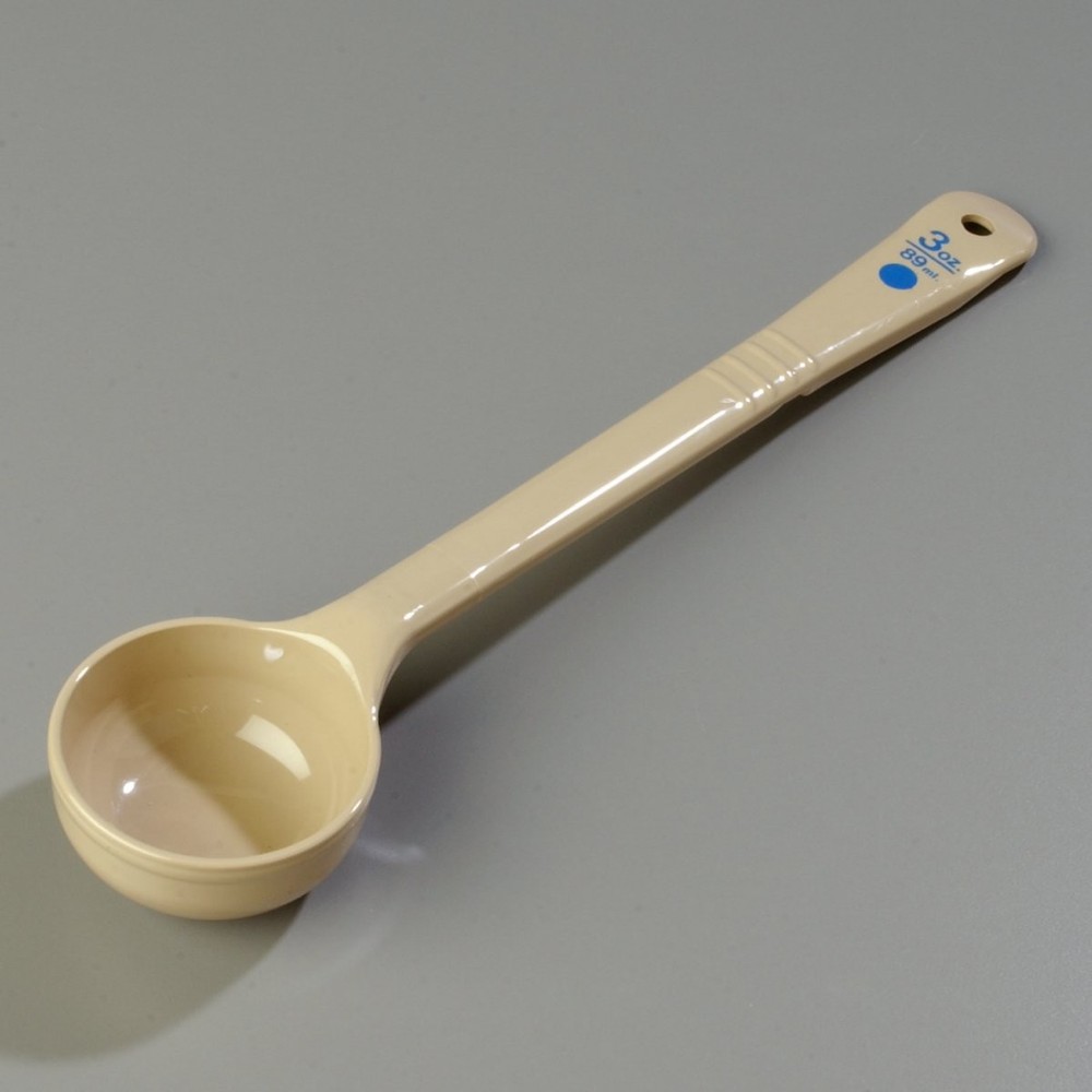 Long Handle Measuring Spoon 3 Ounces Beige