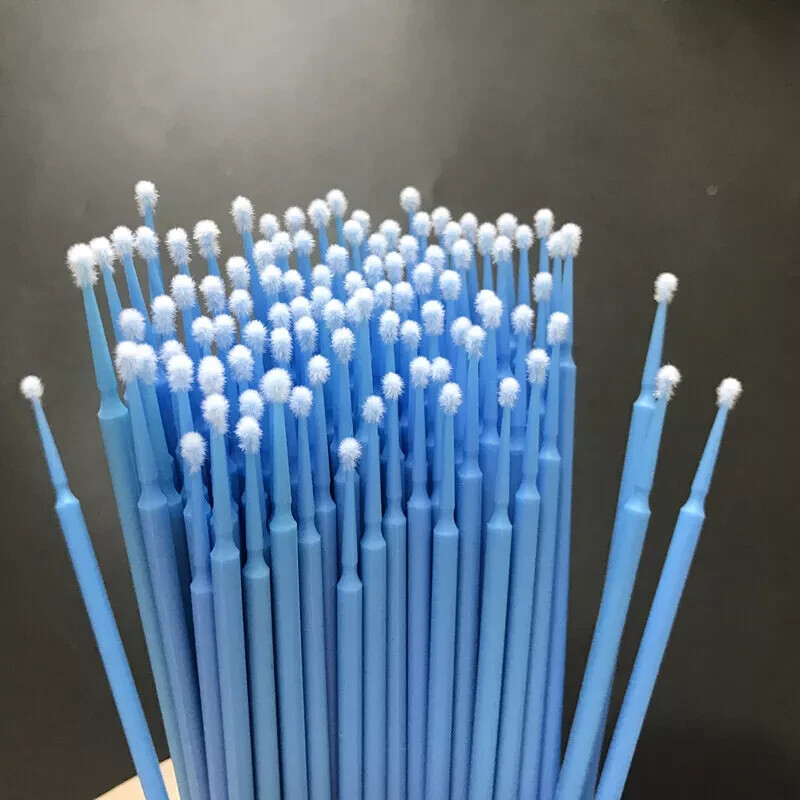 Dental Microbrush Disposable Micro Applicator Brush Cleaning Bendable Soft Tips