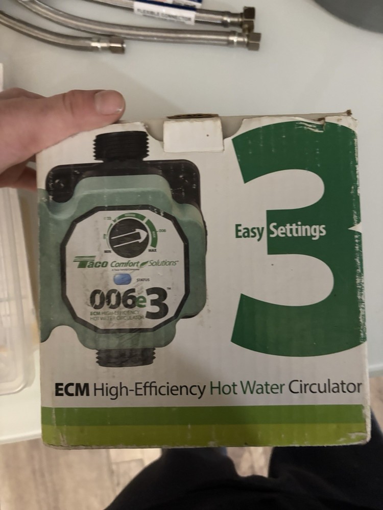 Taco High Efficiency Hot Water Circulator