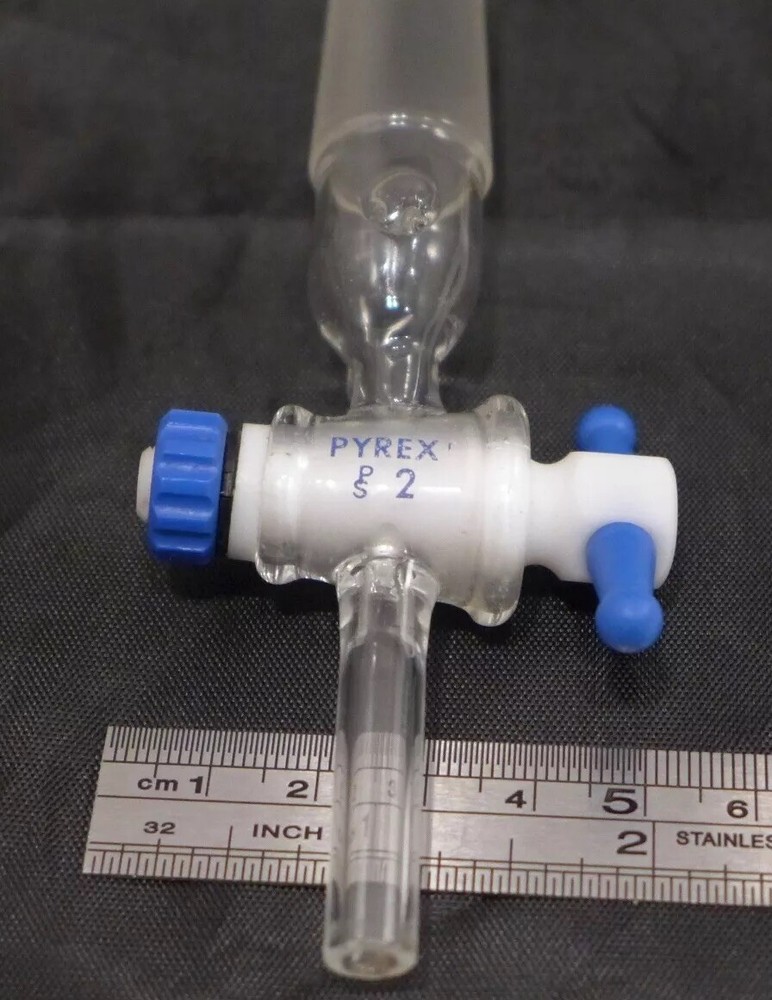 CORNING Pyrex Flow Control Adapter, drip through 19/32 inner/M joint