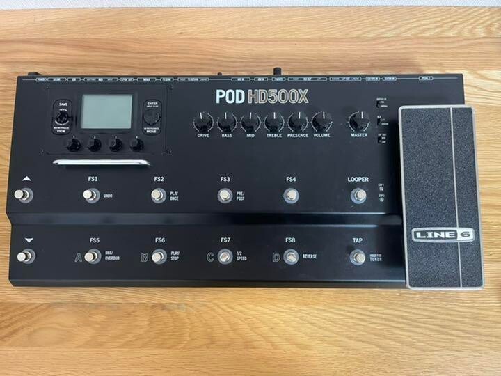 Line 6 POD HD500x Multi-Effects Guitar Effect Pedal Tested