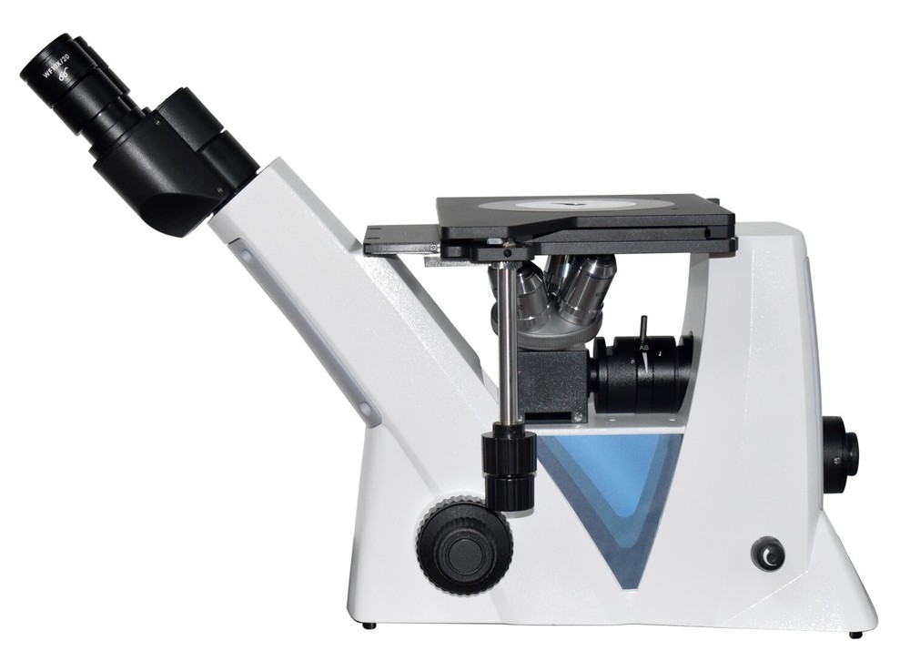 Inverted Metallurgical Material Science Grain Size Microscope w 4K camera & LCD