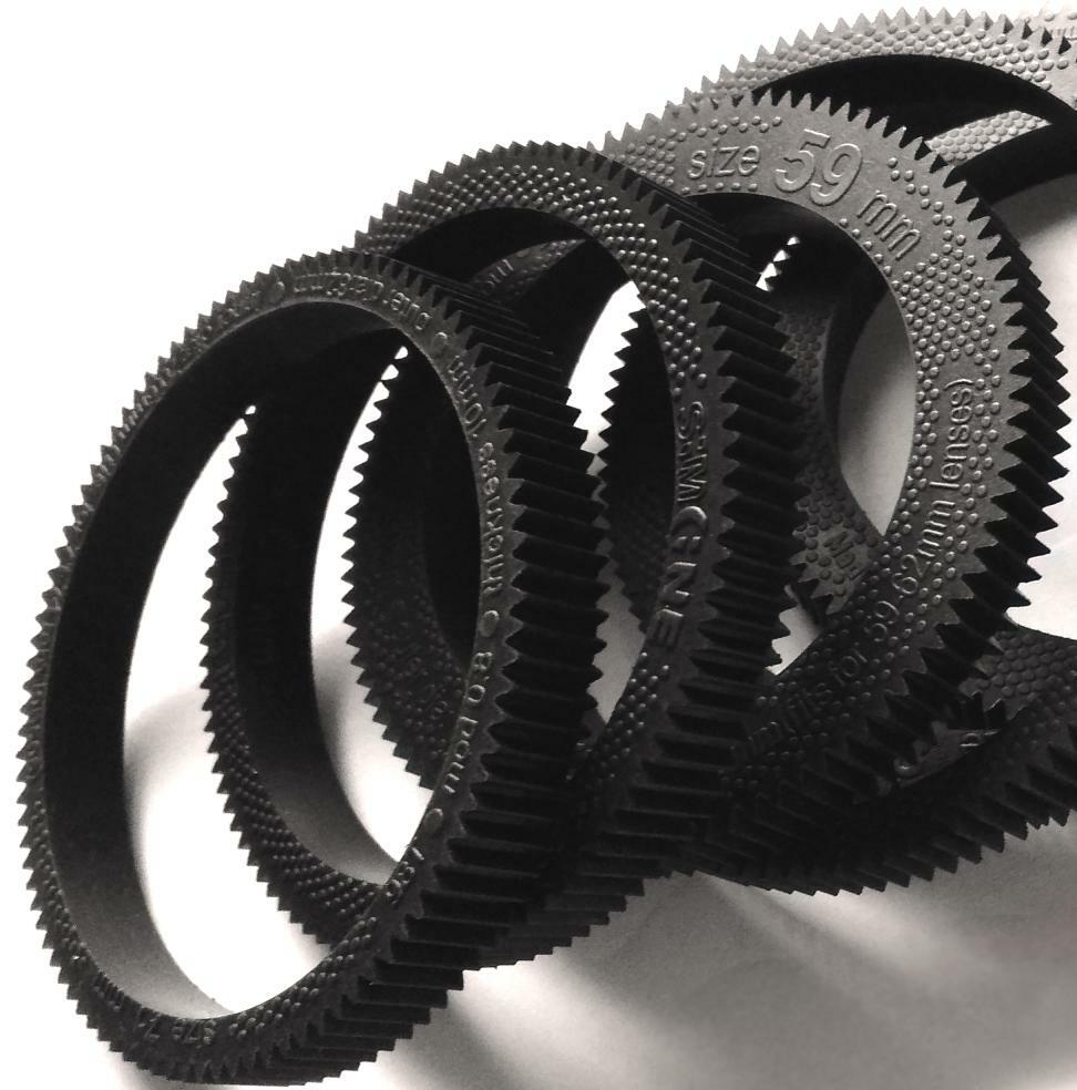 Rubber Seamless Gear Rings for Follow Focus systems