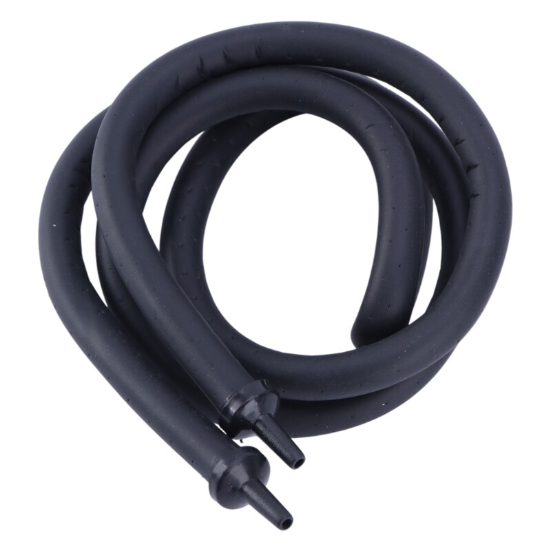 Air Bubble Wall Oxygen Diffusing Soft Rubber Hose 2.95 Feet Flexible Tube