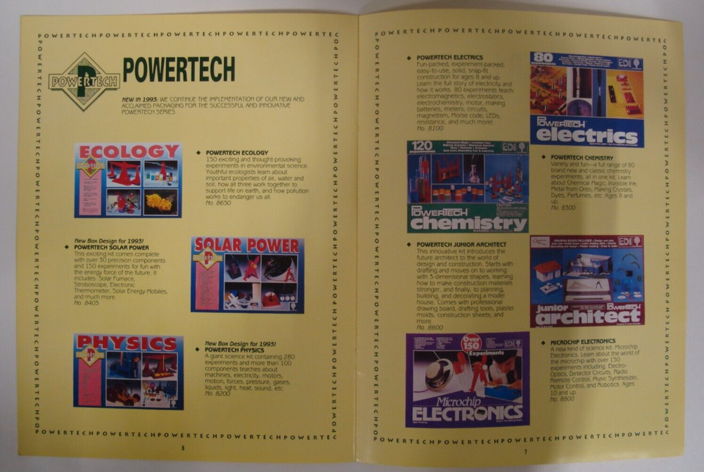 EDUCATIONAL DESIGN 1993 SCIENCE KITS & LABS CATALOG