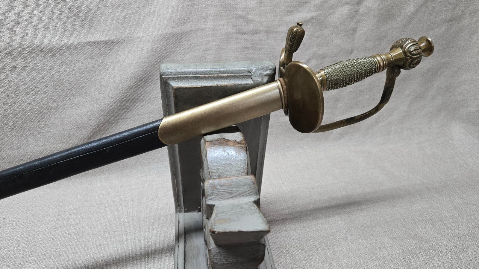 IMPERIAL GERMANY / PRUSSIAN ENGRAVED OFFICER’S COURT SWORD - PRE WW1 - 1800'S