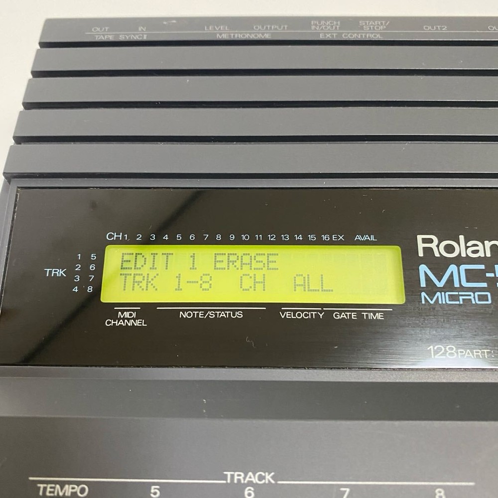 Roland MC-50 Micro Composer Sequencer Power on confirmed only.