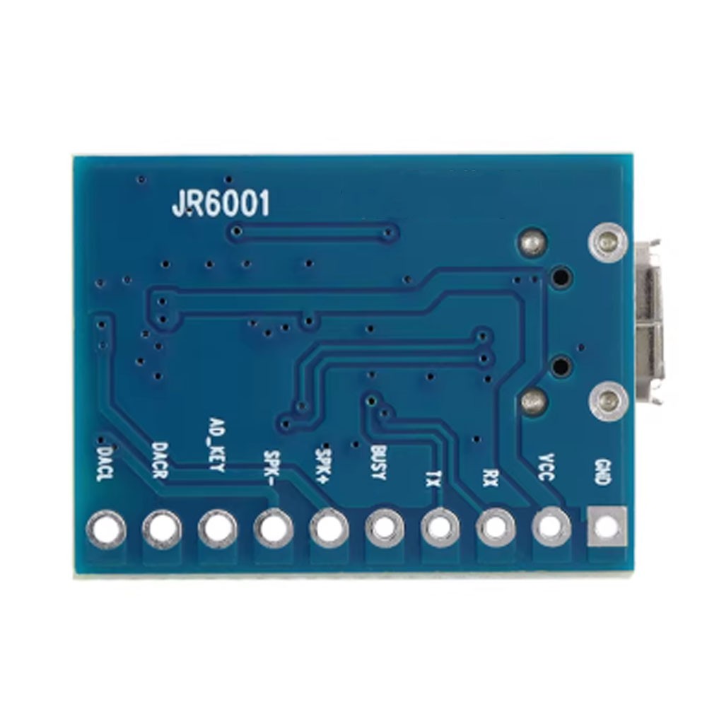 5PCS JR6001 Voice Module Chip-Controlled Broadcast Recognition Module