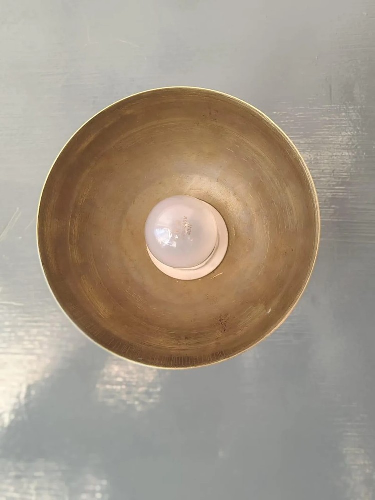 1 light Wall Light,Small Flush Mount Light, Modern Brass Vanity Light Fixture