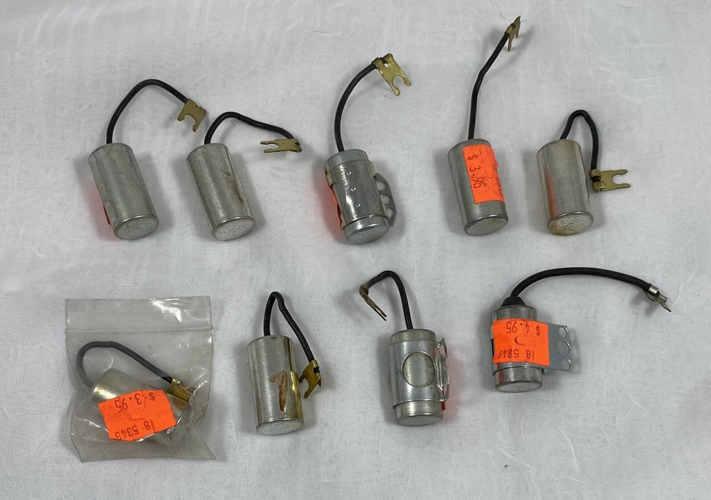 (9) DELCO 18-5345 CONDENSERS, NEW