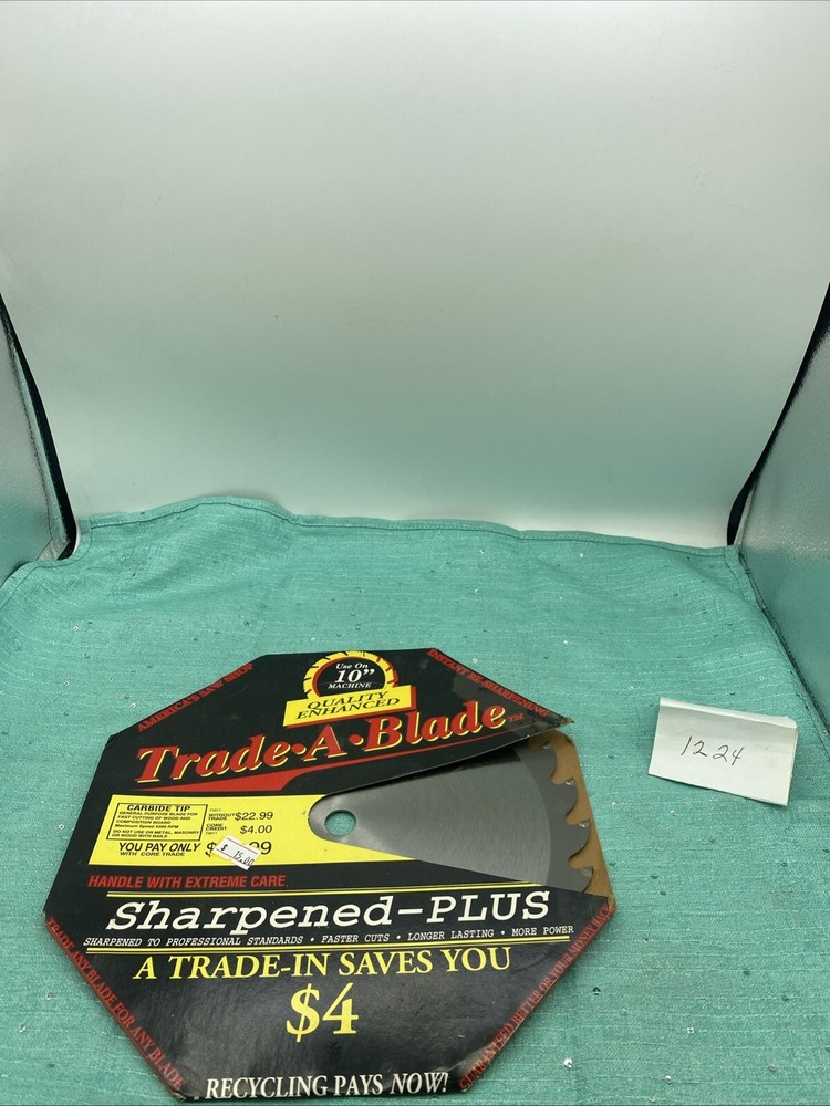 10” Machine Tooth Saw Blade Framing Ripping Circular Table NIP