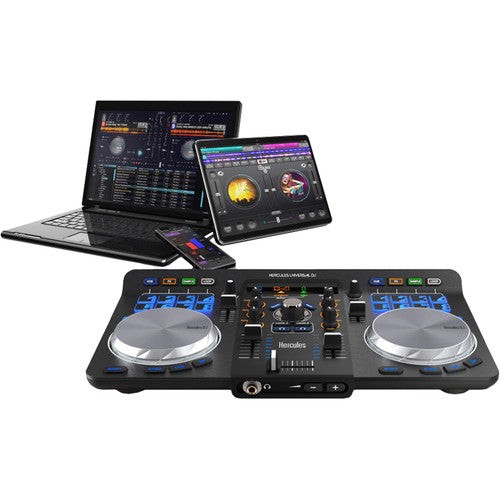 Hercules DJCONTROL-UNIVERSAL Universal DJ Bluetooth DJ Software Controller