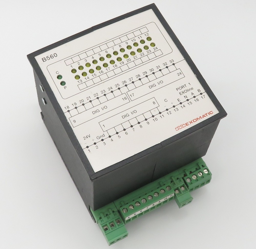 Regin EXOMATIC B560 Digital Module I/O Input and Output Module I/O Module 113-5601