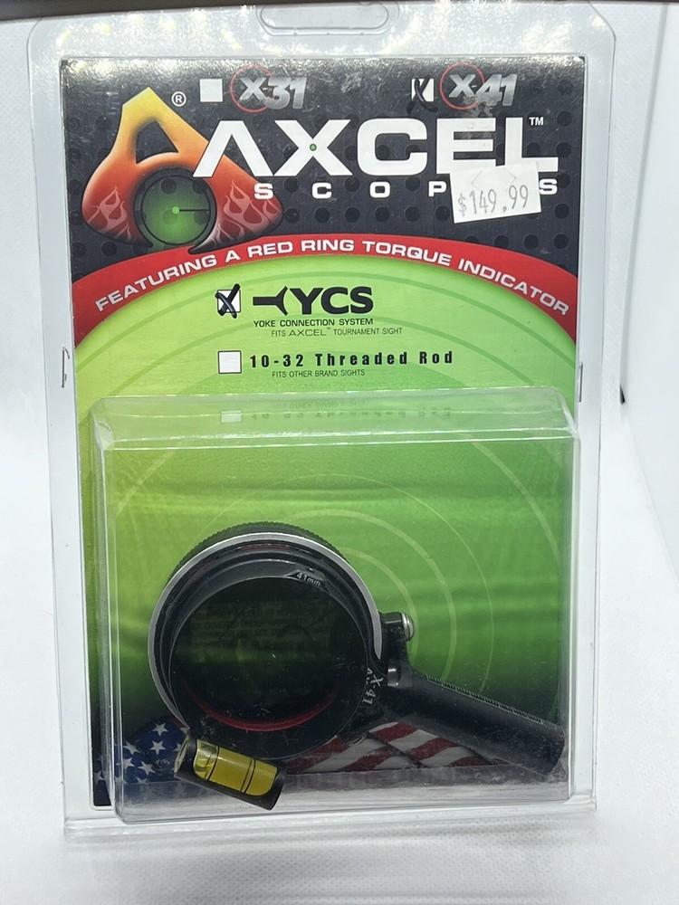 AXCEL Scope YOKE Connection System YCS x41 With Red Ring Torque Indicator Black