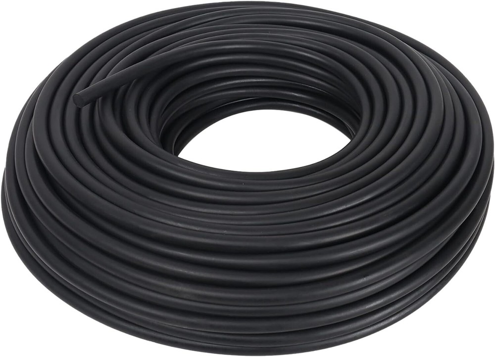 Rubber Rope 3/8'' x 150' Solid Bungee Strap Flatbed Truck Trailer Tarp