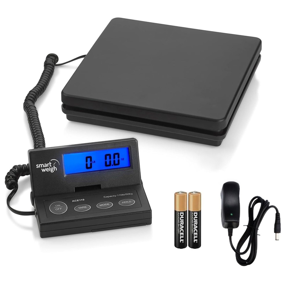 Accurate 110lb Shipping Scale, Separate Wall-Mount Screen
