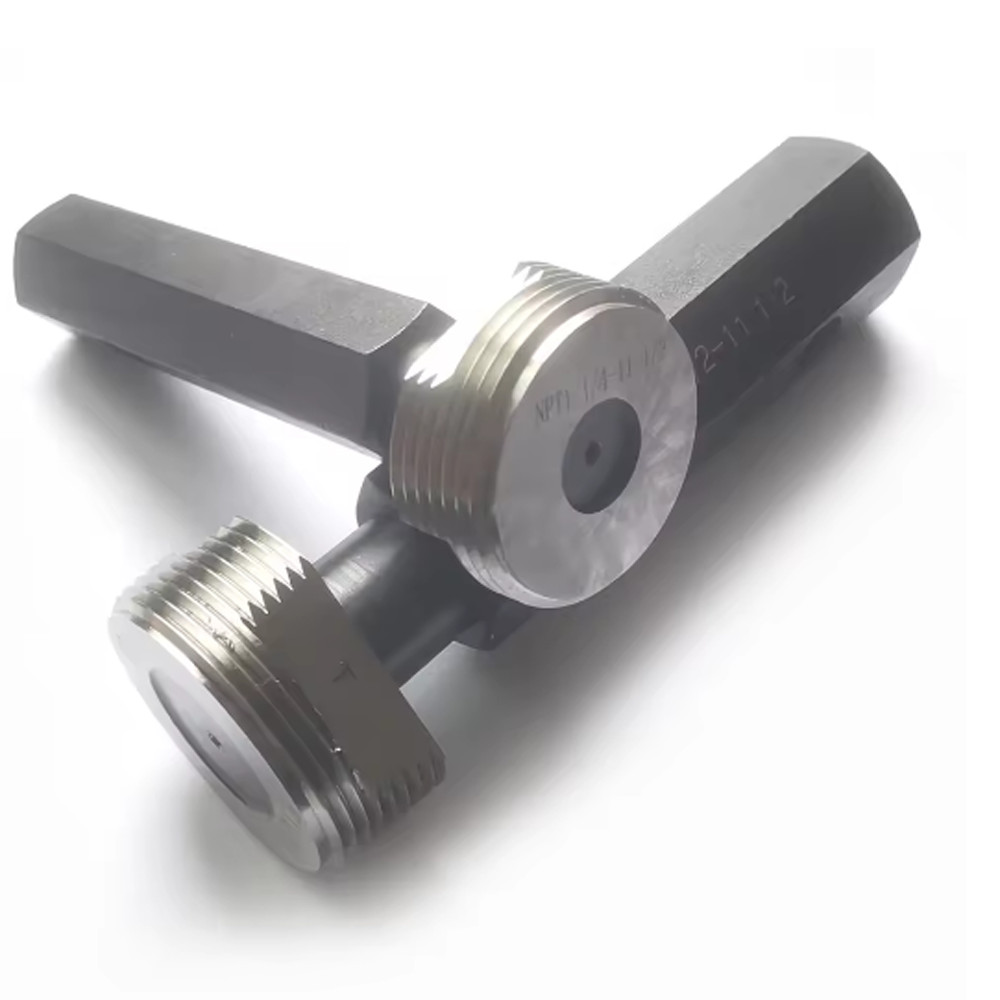 NPT 1/16" 1/8" 1/4" 3/8" 1/2" 3/4" 1" ~ 2" Taper Pipe Plug Thread Gage Gauge