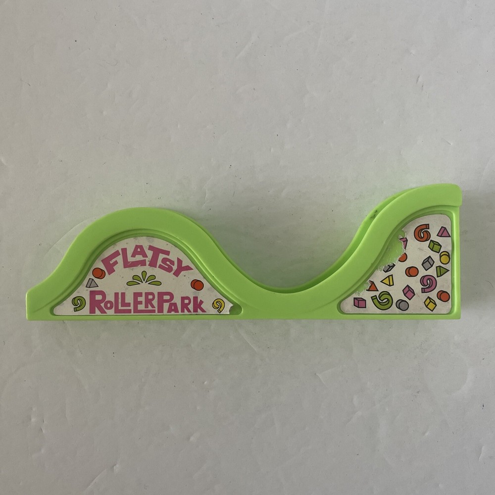 Flatsy Doll JusToys Miniature Doll 1994 Roller Park Coaster