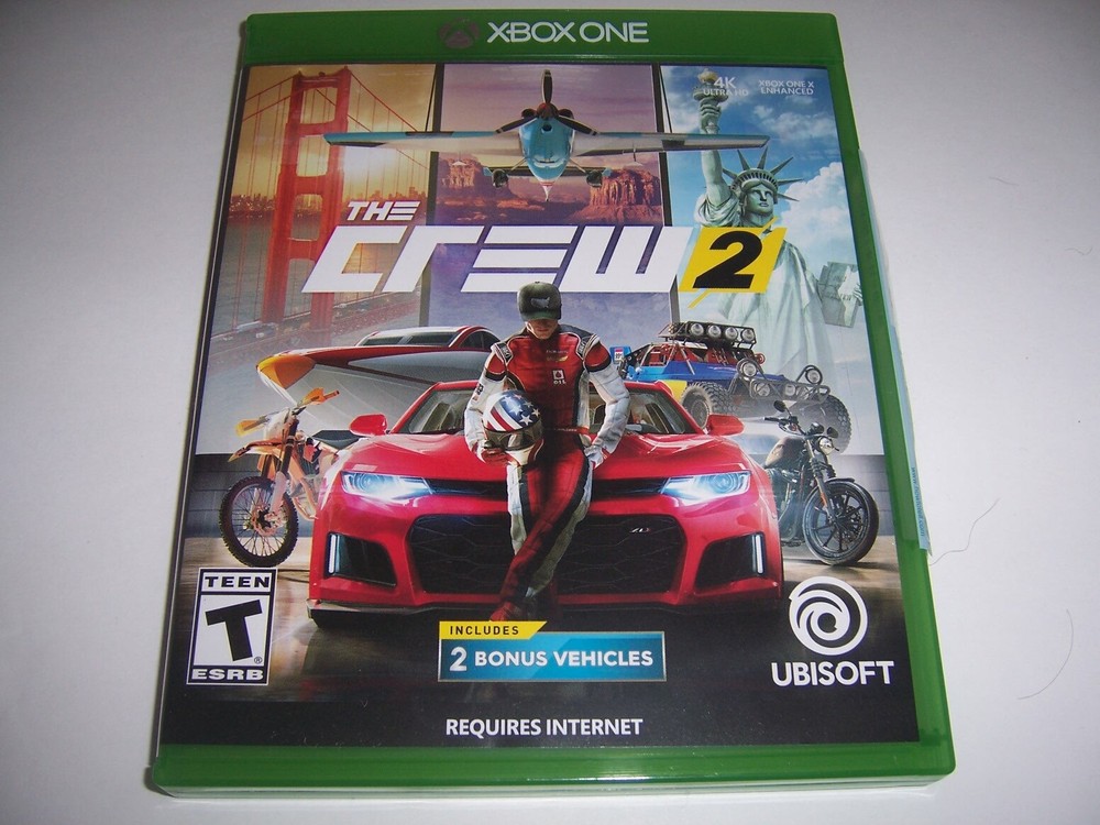 Original Box Case Xbox One XB1 - THE CREW 2 Two
