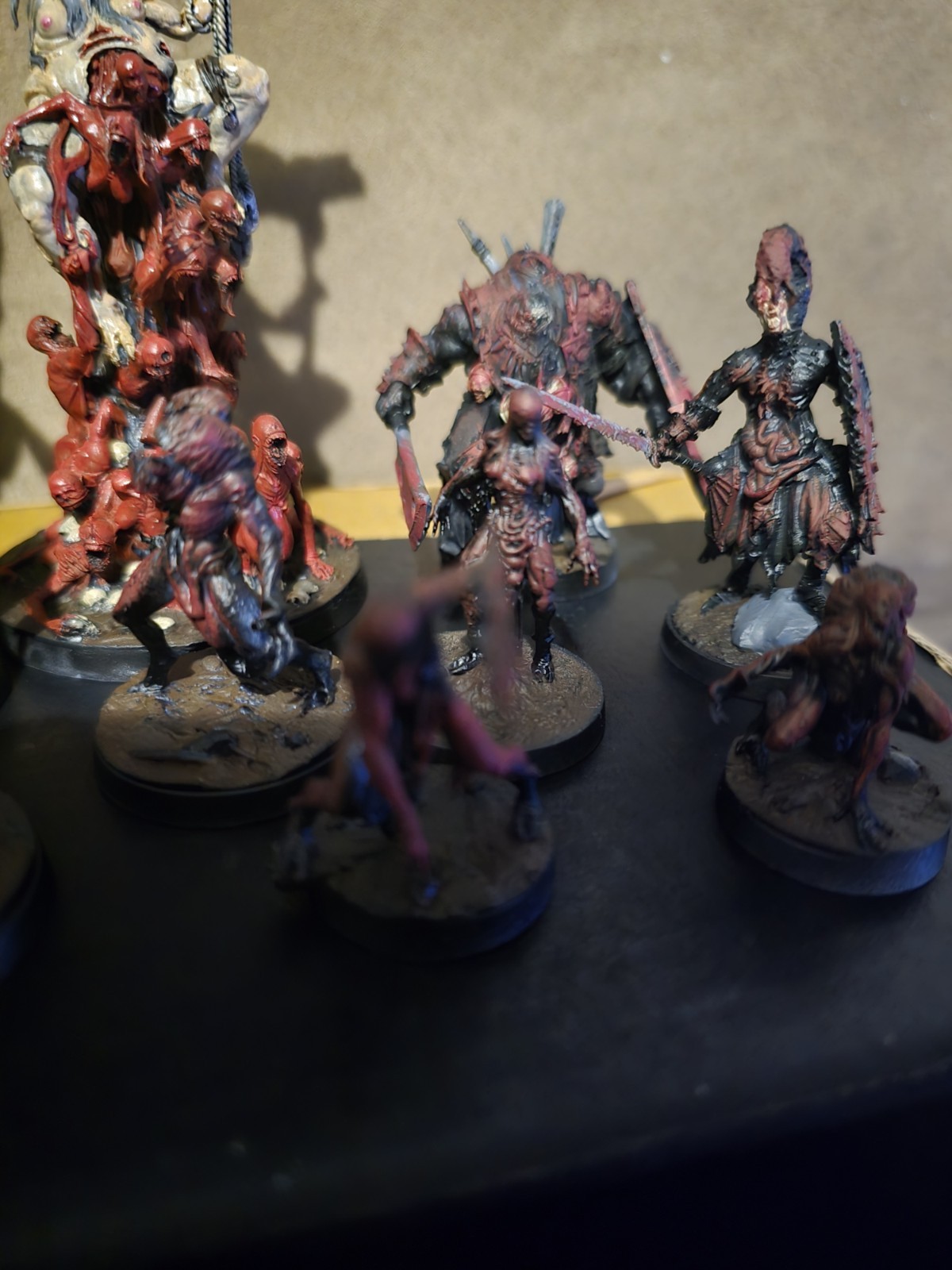 Trench Crusade The Great Hunger Warband Painted/Based/Magnetized.