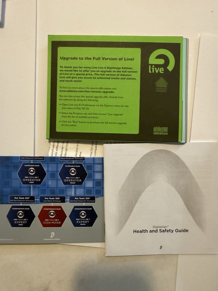 Digidesign MBox2 USB Audio Interface Pro Tools LE EX Lightly Used w Box Software