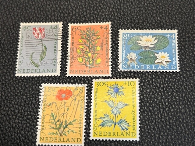 Netherlands B343-347 used