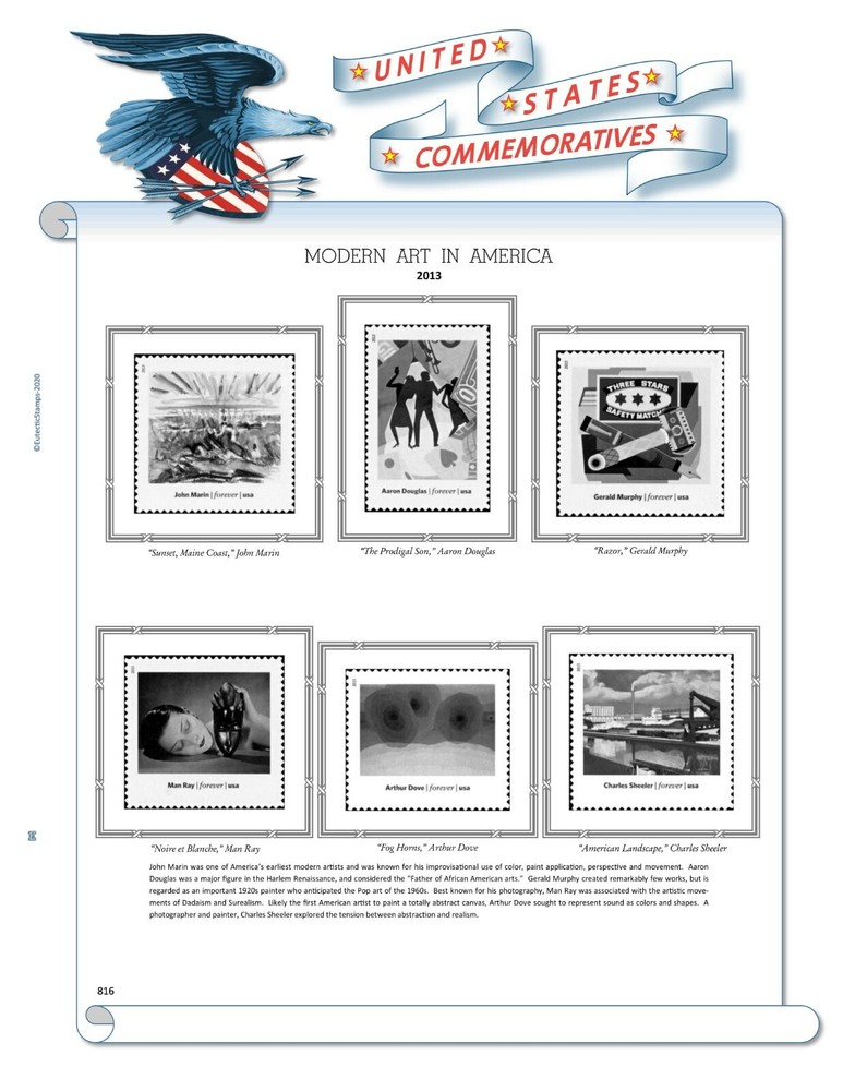 2013 U.S. Commemorative Singles COMPLETE Supplement (White Ace Alternative)