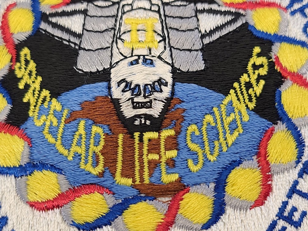 Vintage NASA Space Lab Sciences Patch Badge Shuttle Mcarthur Seddon Lucid Wolf