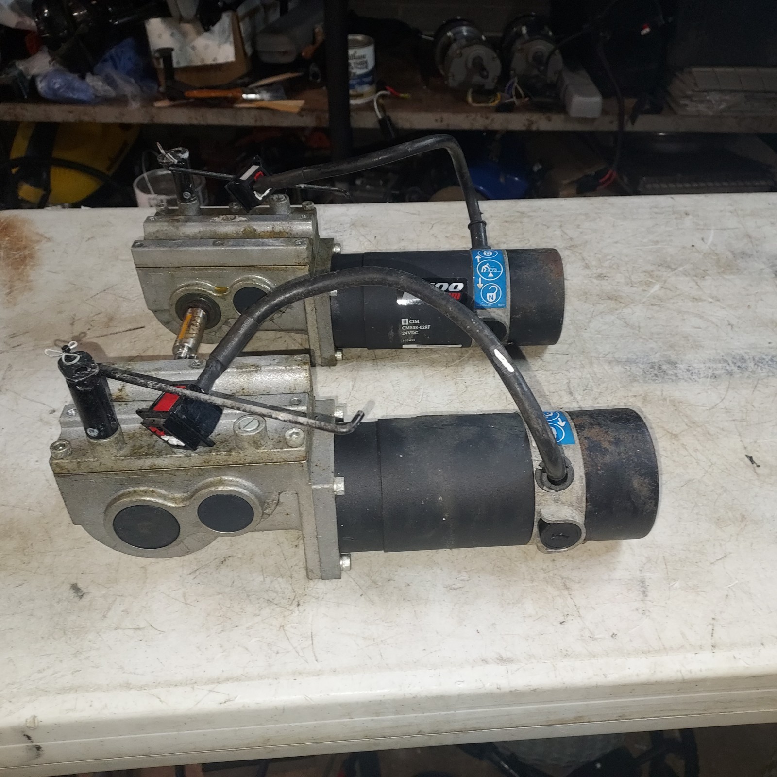 Pride Jazzy 600 Power Wheelchair Motor Gearbox 4500RPM CM808-029E CM808-029F