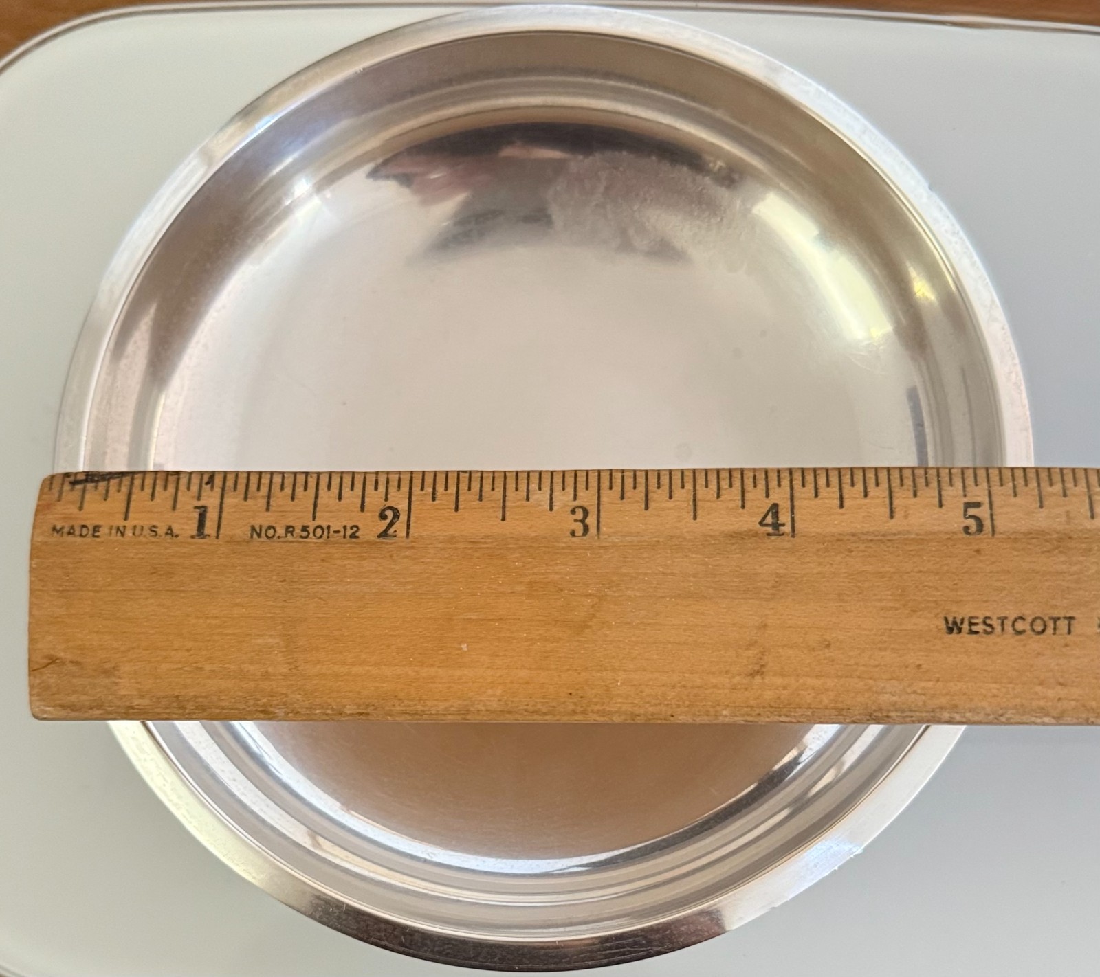 Tiffany & Co. Vintage Sterling Silver Low Bowl Classic 23514L Multi-use 1956/65